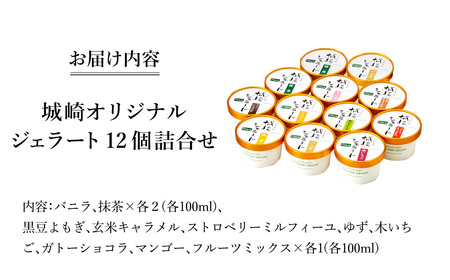 天然素材にこだわった城崎ジェラート 10種のおすすめセット