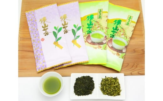 狭山市茶業協会特選 狭山茶詰合せ 4袋 セット 深蒸茶×2 くき茶×2 | 深蒸茶 くき茶 お茶 狭山茶 茶 日本茶 緑茶 飲み物 コク 香り ギフト 贈答 プレゼント 狭山市茶業協会 埼玉県 狭山市