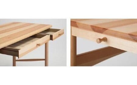 【通常配送】kabano デスク 国産材 机  飛騨の家具 飛騨家具 在宅 デスク 学習机 勉強机 引き出し付き おしゃれ 人気 おすすめ 新生活 発送時期が選べる【オークヴィレッジ】AH078VC1