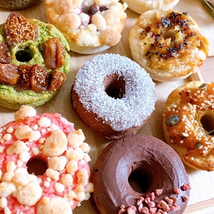 米粉麹ドーナツ 10個 グルテンフリー 卵 卵 小麦 乳 白砂糖 不使用 Mu