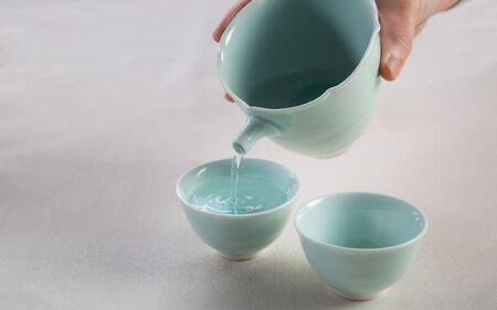 【波佐見焼】青磁 酒器セット（光春窯） 【西海陶器】 １ 11438