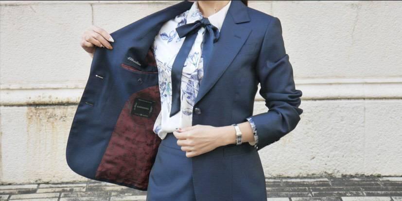 【ふるさと納税】【レディース】Kunishima1850尾州高級オーダースーツお仕立券