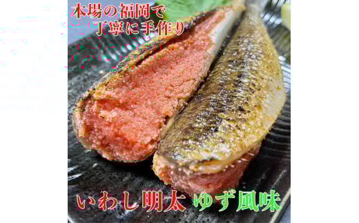 博多名物 いわし明太子 ゆず風味 10尾 ( 5尾 x 2 )