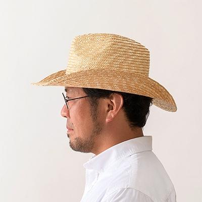 ふるさと納税 春日部市 春日部市伝統工芸品 田中帽子店麦わら帽子ブルーノ　頭囲60cm　UK-H024-NA-L |  | 02