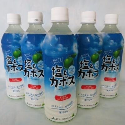 ふるさと納税 玖珠町 大分県産かぼすを使った「塩とカボス」