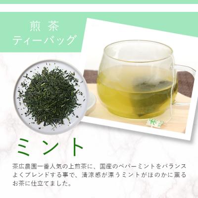 ふるさと納税 東白川村 煎茶ティーバッグ ミント 8個×2袋 東白川村産 岐阜県産 煎茶 上煎茶 ミント ティーバッグ |  | 01