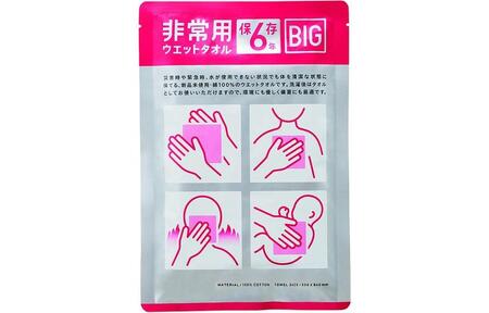 非常用ウェットタオル２点セット