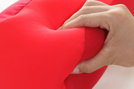 AA132　王様の足枕（グリーン）足乗せ リラックス クッション【500143】