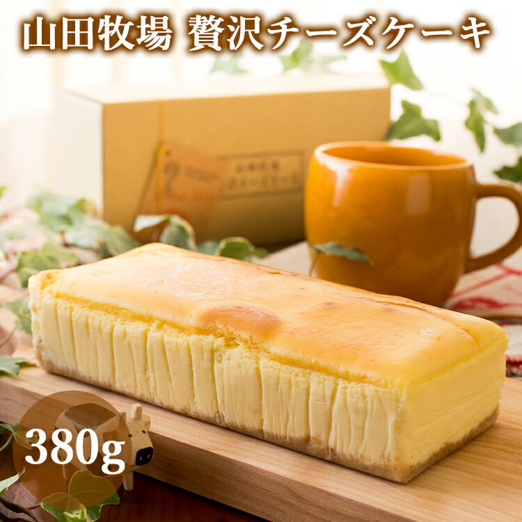 【ふるさと納税】チーズケーキ 1本 380g ケーキ お菓子 洋菓子
