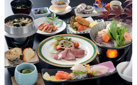 
国民宿舎みやじま杜の宿 （1泊2食付）ペア宿泊利用券
