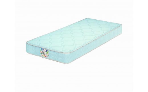 ダブルマットレス グランコローレボンネル【ミントグリーン】国産