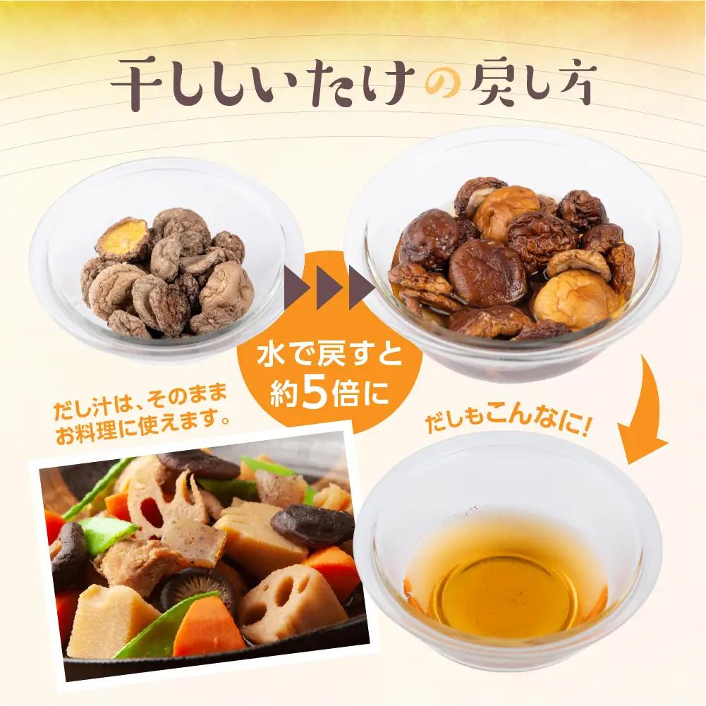 訳あり 乾燥しいたけ(ダイス型)｜しいたけ