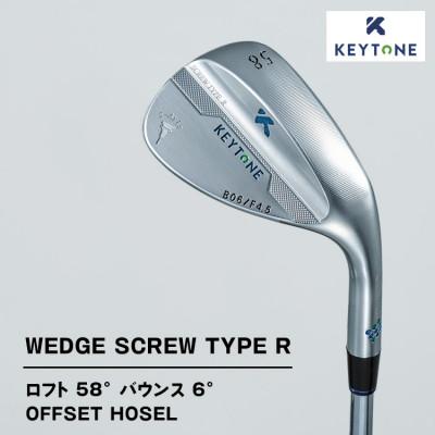 ふるさと納税 鹿沼市 KEYTONE ウェッジ ロフト58° バウンス6° F4.5 Dynamic Gold 105S