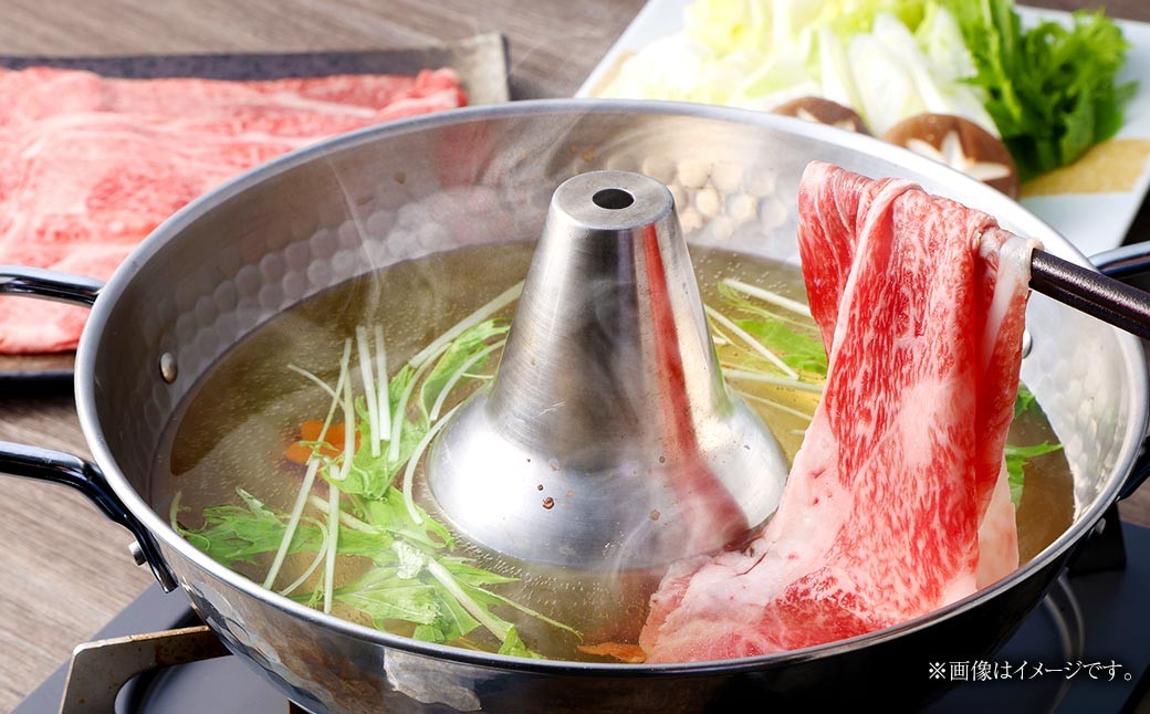 岡山県産 なぎビーフ 肩ロース（すきやき・しゃぶしゃぶ用スライス）