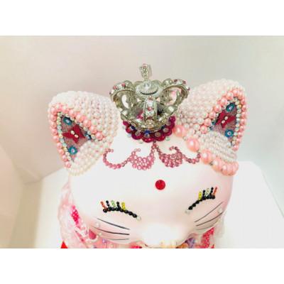 ふるさと納税 中間市 風水ハッピーキャット(3L)プリンセス(ピンク) |  | 03