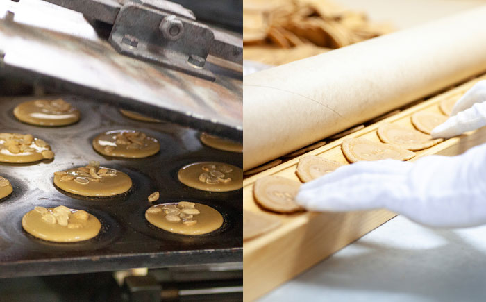 善蔵 玉子落花せん 大 140g×8袋セット ／ せんべい 煎餅 菓子 おかし 落花生 ハーブ 卵 小分け チャック式 【宮栄商事有限会社】 [BKBM004]