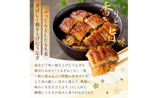K-722-A 炭焼き 極 うなぎおこわ(180g×4個)【うなぎ料理 よし宗】霧島市 国産 鹿児島県産 うなぎ 鰻 ウナギ おこわ 炭火焼き 炭焼 蒲焼き 蒲焼 かばやき タレ もち米