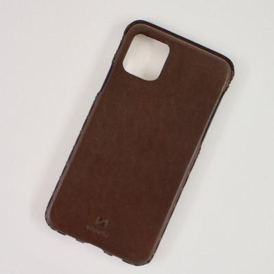 ふるさと納税 七尾市 【iPhone15用】本革ケース・ダークブラウン