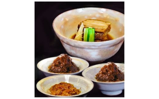 黒豚角煮・黒豚みそ・鰹みそセット(指宿いわさきホテル/A-425)