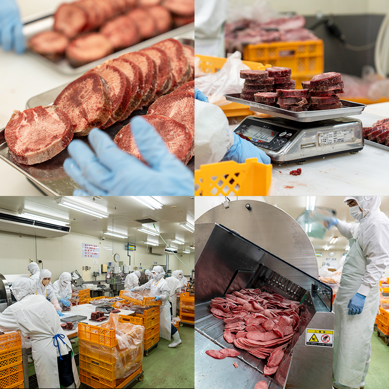 厚切り牛タン(漬込み熟成)+赤身牛タン(赤だれ) セット 牛たん 厚切り 味付け肉 牛肉 お肉 小分け 焼肉 焼き肉 キャンプ BBQ アウトドア バーベキュー おうち焼肉 味付き 焼くだけ 簡単 簡