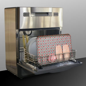 タツクラフト 友禅和紙トレー M 33cm 2枚セット 花入り格子 【Tk314】【ttcf123】