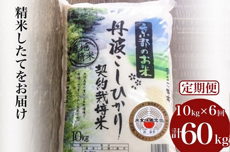
                  【期間限定 生活応援】【6回定期便】京都丹波産 令和7年産 こしひかり 精米 10kg × 6回 定期便【みなと】 白米 米 お米 こめ コメ ライス ご飯 ごはん ふっくら つやつや おいしい 美味しい 贈り物 単一原料米 国産 コシヒカリ 仕送り お取り寄せ 令和7年産米 産地直送 定期便米 米定期便 人気 おすすめ 10キロ 60キロ※北海道・沖縄・離島への配送不可【3/31迄 寄附額改定】
                