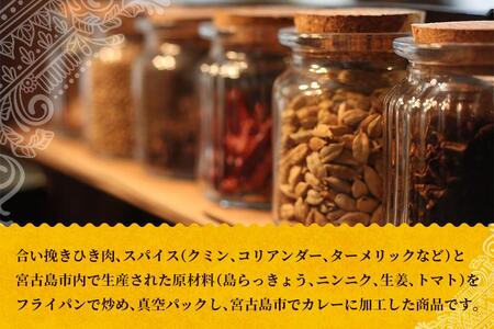 MOSESU CURRYの島カレーシリーズ　島らっきょうとひき肉のカレー 250g×6食（FP002）