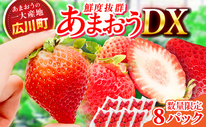 
                  【★先行予約★　2027年2月より発送】あまおうDX等級 4ケース（270g×8パック） いちご 苺 フルーツ 果物 くだもの 旬 福岡県産 小分け 苺 果物 いちご イチゴ strawberry ichigo itigo fruit いちご あまおう アマオウ 広川町 / JAふくおか八女農産物直売所どろや [AFAB005]
                