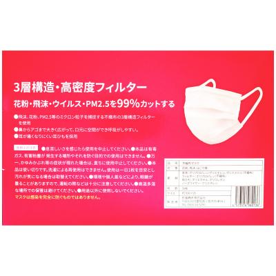 ふるさと納税 小牧市 超ソフト 耳がいたくなりにくい不織布マスク 500枚入【女性用サイズ】　[169N04-01] |  | 01