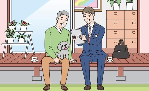 郵便局のみまもりサービス「みまもり訪問サービス　6か月コース」《築上町》【日本郵便株式会社】 [ABBB007] 50000円 5万円 50000円 5万円
