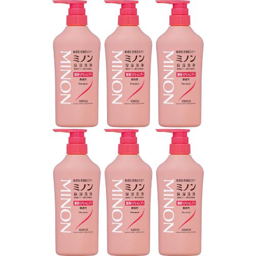 【ふるさと納税】ミノン薬用ヘアシャンプー6本
