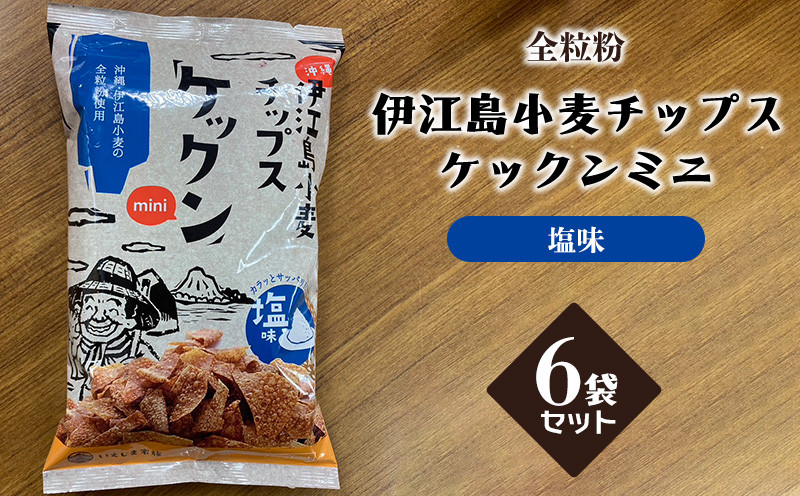 
            スナック 伊江島 小麦チップス ケックン ミニ 塩 6袋 セット [伊江島物産センター 沖縄県 伊江村 ie47bde210024] スナック菓子 お菓子 チップス おやつ おつまみ いえじま家族 ケックン ケックンチップス
          