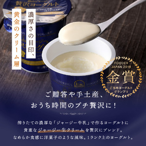 蒜山ジャージー贅沢ヨーグルト(90g)×10個 ご当地ヨーグルトグランプリ金賞 / ヨーグルト 蒜山ヨーグルト 人気ヨーグルト ご当地ヨーグルト 岡山県 真庭市 蒜山 ジャージー牛【HR-4】