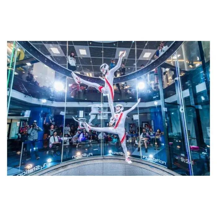 FlyStation 1フライト 体験チケット | インドアスカイダイビング スポーツ 室内 次世代型アトラクション 最大時速360キロメートル 無重力体験 埼玉県 越谷市