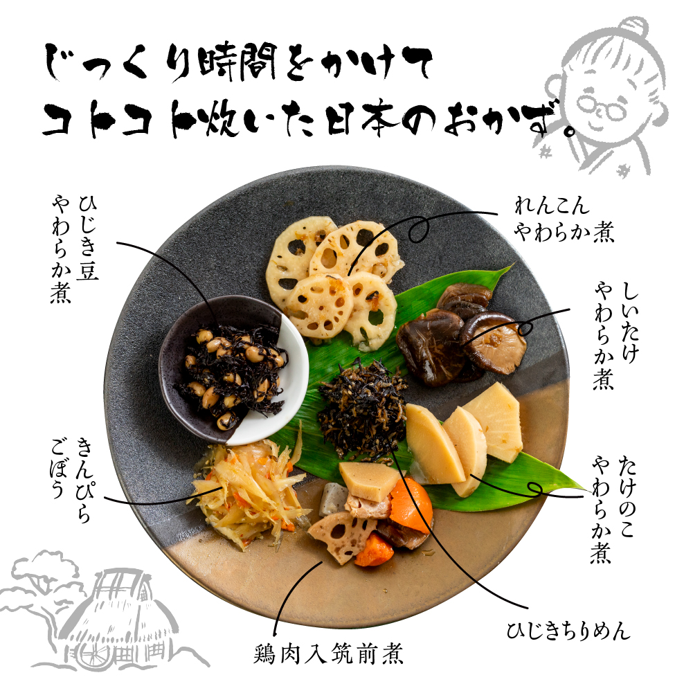 濱金商店　国産そうざいフルセット（各１パック）
