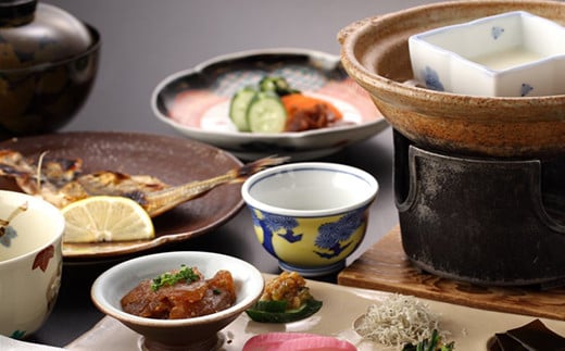 唐津の食材を使用した朝食