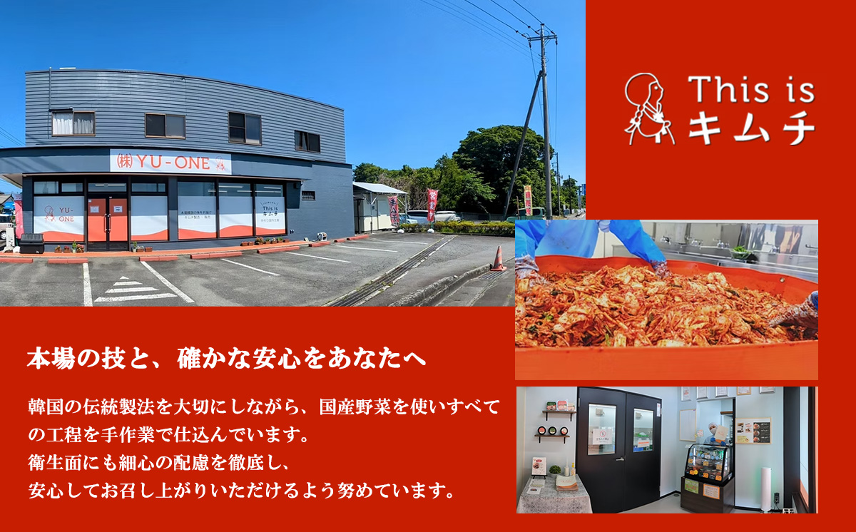 1J1【定期便3か月毎×４回コース】本格絶品キムチ3種セット（ねぎ・白菜・大根）
