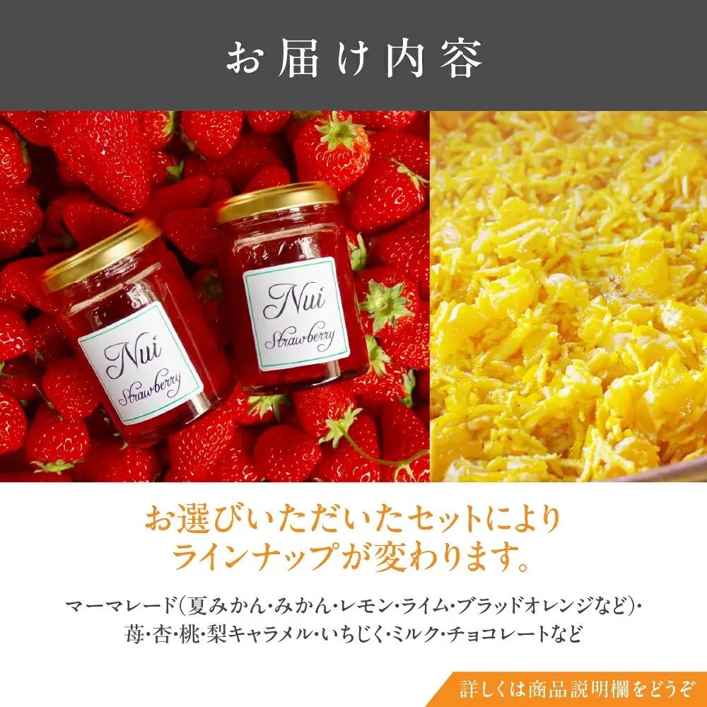 こだわりジャム 種類おまかせ 【 5本 】旬のフルーツを使用 オレンジ ブルーベリー りんご イチジクなど 朝食や紅茶に 保存料・香料・着色料不使用 愛知県 豊橋市  マーマレード jam
