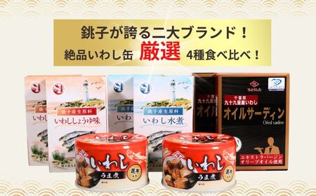 いわし缶 イワシ尽くし 厳選４種×2缶 8缶セット いわし水煮缶 いわししょうゆ味缶 オイルサーディン いわしうま煮缶 水煮 しょうゆ煮