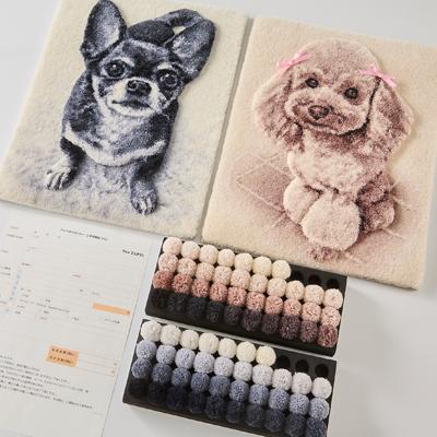 ふるさと納税 茨木市 【オーダーメイド織物3Dタペストリー】ペット(犬) 2Sサイズ　タペストリー仕上げ |  | 02