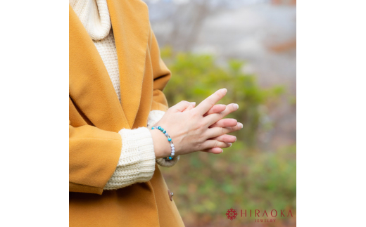 夫婦仲改善パワーストーンブレスレット(家庭円満01)･6mm玉 (16.8cm)