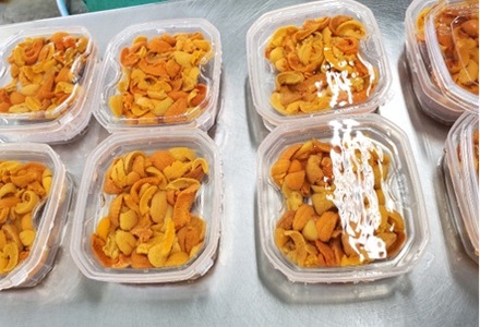 エゾバフンウニ(赤系)無添加塩水パック50～60g×1P[10月下旬以降発送] G-71002