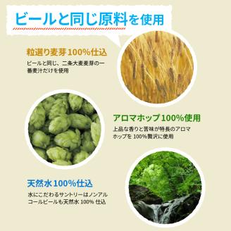 ノンアルコール サントリー からだを想う オールフリー (機能性表示食品) 500ml×24本 【サントリー】※沖縄・離島地域へのお届け不可