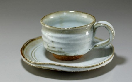 萩焼 コーヒーカップ（丸）