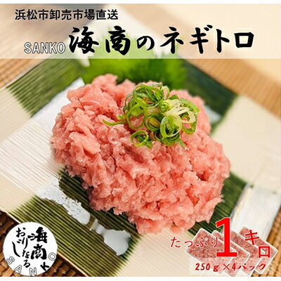 【ふるさと納税】まぐろ 冷凍 SANKO海商 1kg 250g×4パック セット 詰め合わせ ネギトロ ねぎとろ 鮪 マグロ 魚 魚介 魚介類 冷凍ネギトロ ネギトロ丼 静岡 静岡県 浜松市 高級 ギフト 贈り物