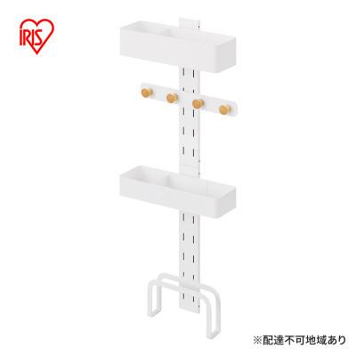 ふるさと納税 大河原町 洗濯機横ラック ランドリーラック アイリスオーヤマ LMR-300 ホワイト[53752086]