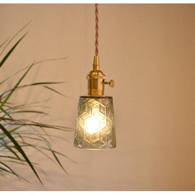 ふるさと納税 泉佐野市 くりすたるらいと(スモーク)(電球別途)照明器具　 015B159