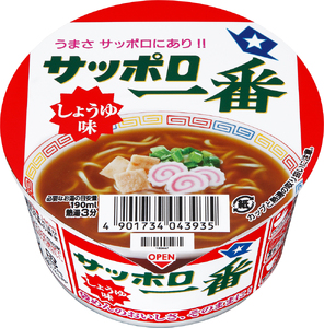 サッポロ一番 ミニどんぶり バラエティーパック ４食入 × 6パック（ しょうゆ みそ 塩 ごま ）  インスタント 非常食 保存食