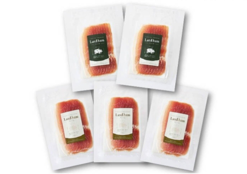 No. 1178-4 舞桜豚の生ハム（ラントハム）２種セット