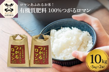 【令和7年産米】 米 つがるロマン 10kg （5kg×2） 特別栽培米 青森県産 【KonRiceFarmの お米 精米 白米 青森 五所川原 】